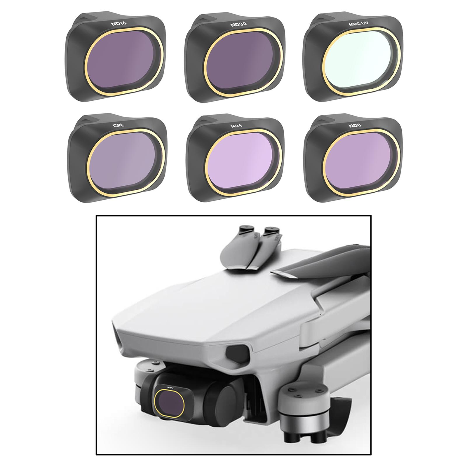 Drone Camera Filter - Комплект многослойных фильтров для объектива, оптическое