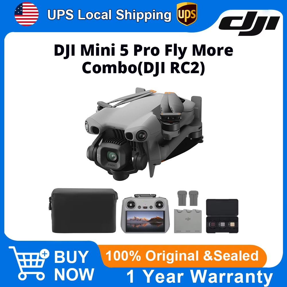 DJI Mini 5 Pro Fly More Combo: – обзор и цена Drone Camera Vlog