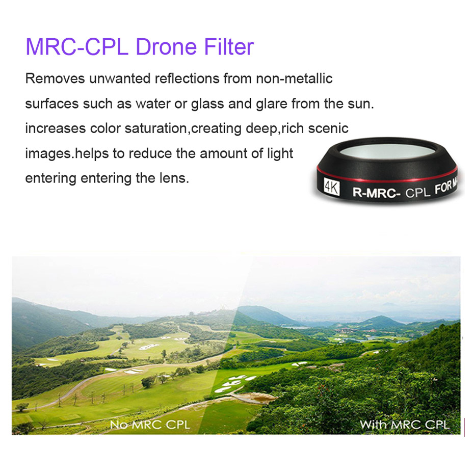 Фотофильтры для Mavic Pro CPL  – обзор и цена Drone Camera Night Vision