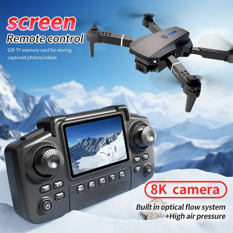 Профессиональный дрон E88 PRO  – обзор и цена Drone Camera 4K