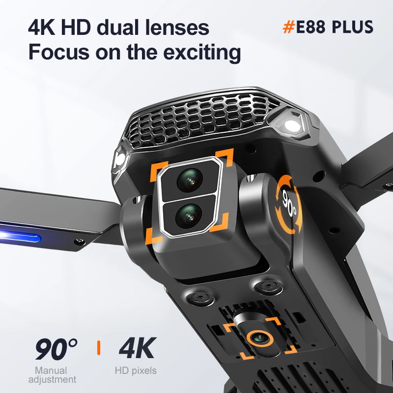Новый дрон для квадрокоптера E – обзор и цена Drone Camera Night Vision