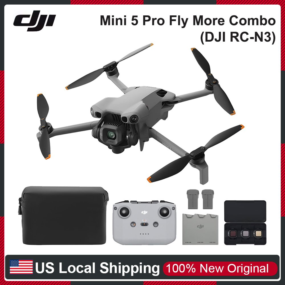 DJI Mini 5 Pro Fly More Combo  – обзор и цена Drone Camera Vlog