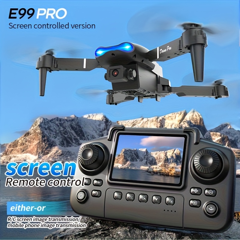 Складной дрон E99 PRO MAX с дв – обзор и цена Drone Camera Night Vision