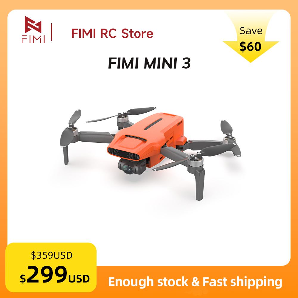 Дрон FIMI MINI 3 с камерой 4K  – обзор и цена Drone Camera Night Vision
