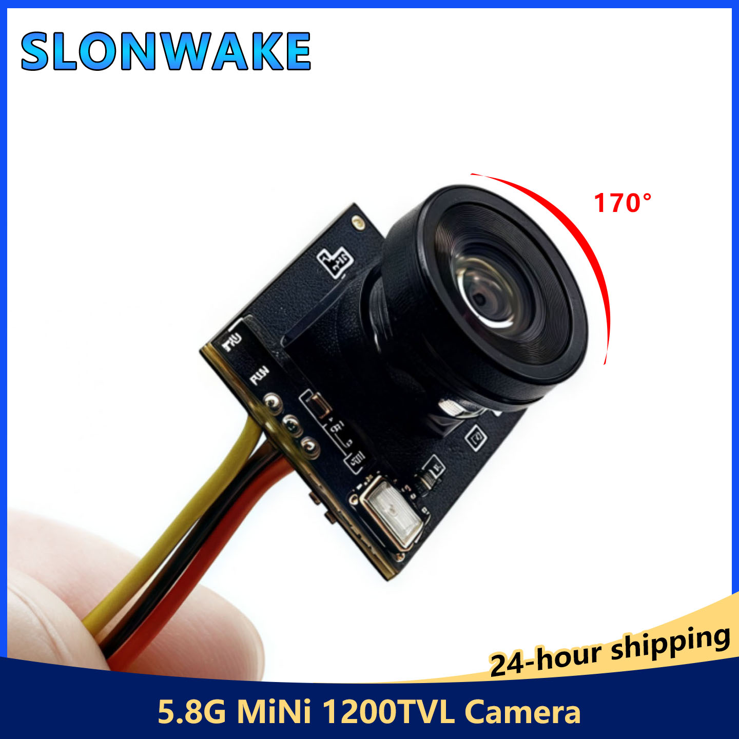 SLONWAKE Ultra Mini 5,8G FPV к – обзор и цена Drone Camera Wide Angle